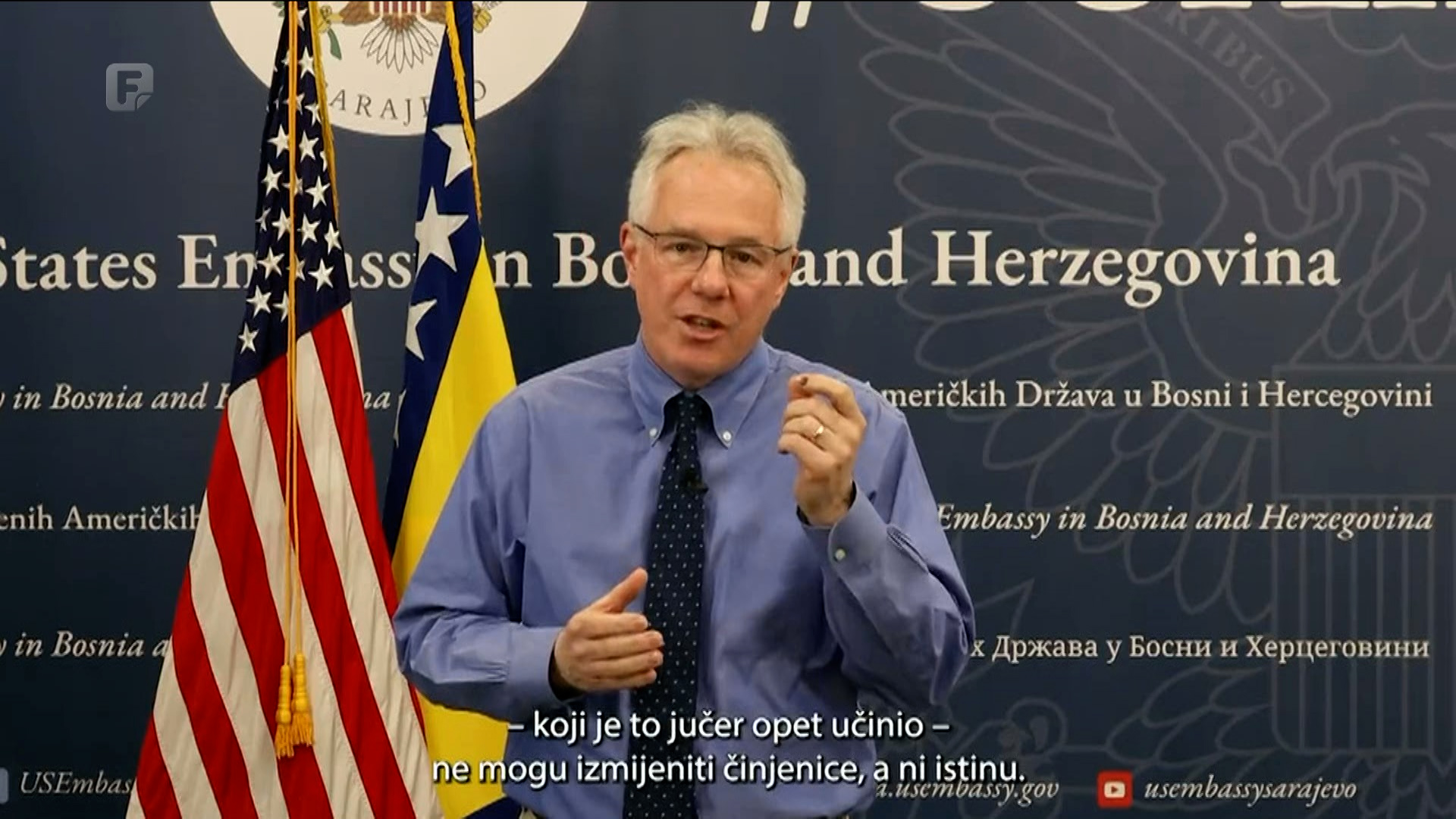 Murphy: Poricanjem genocida u Srebrenici Dodik ne može izmijeniti činjenice